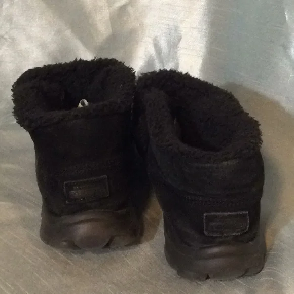 Sketchers on the Go Memory Fur Ankle Boots, black - Picture 3 of 9